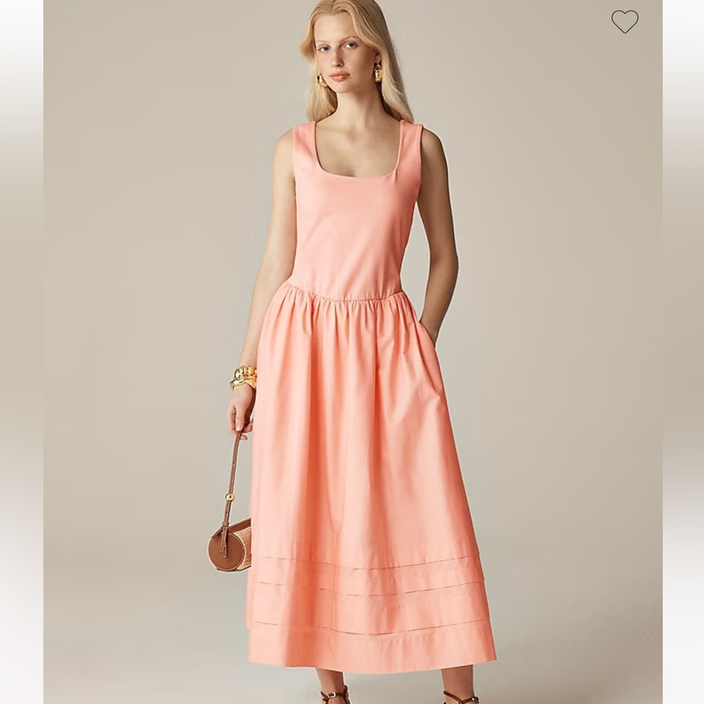 NWT J.Crew Drop-Waist Mixy dress